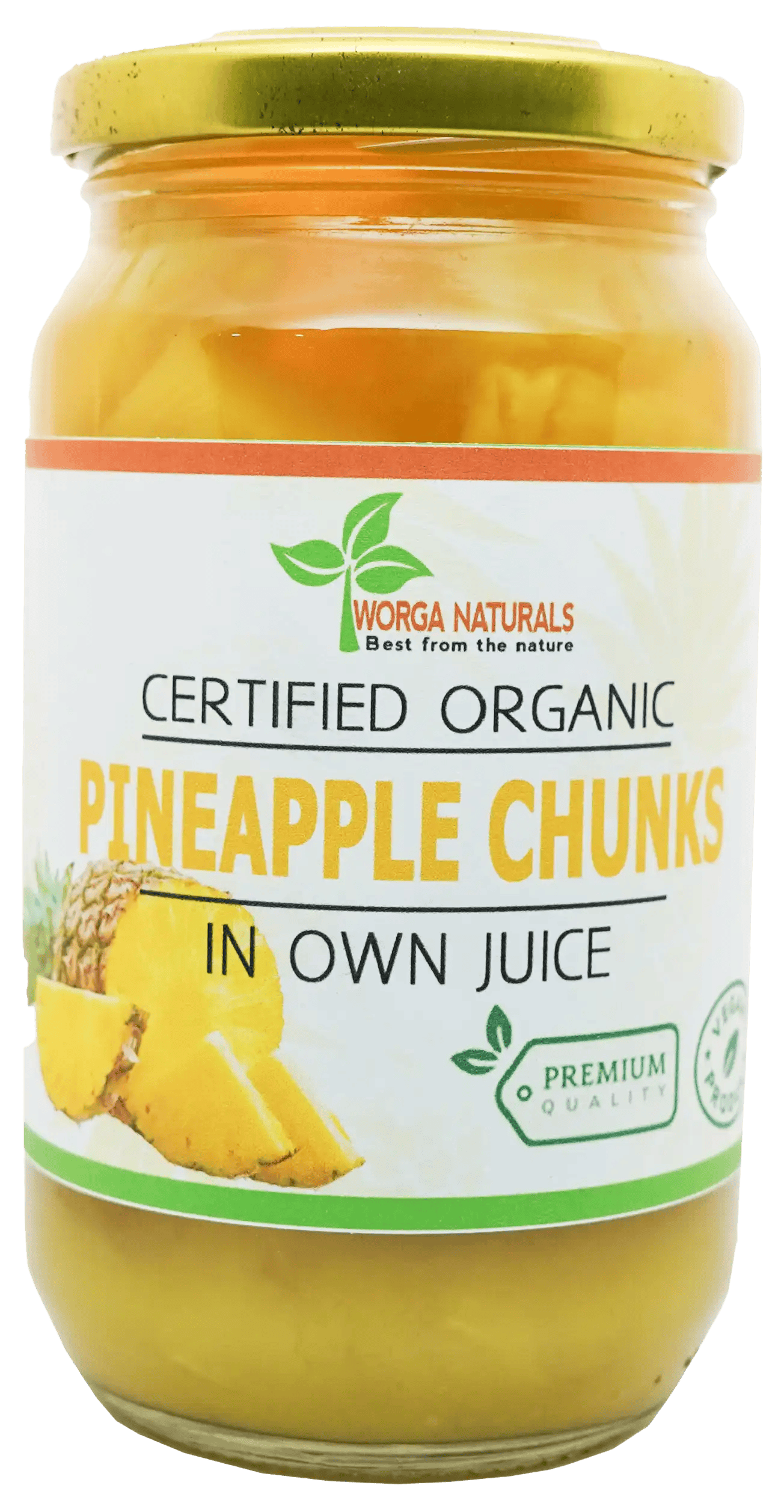Organic Pineapple Chunks in Juice